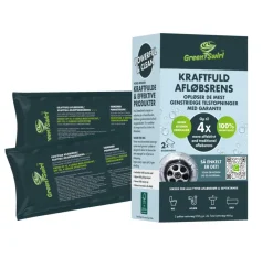 Green Swirl Rengøringsmidler|GreenSwirl afløbsrens 2 poser a 233 g