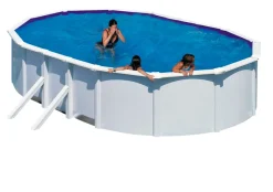 Swim & Fun Pools|Gre poolpakke oval 25323 liter - Hvid