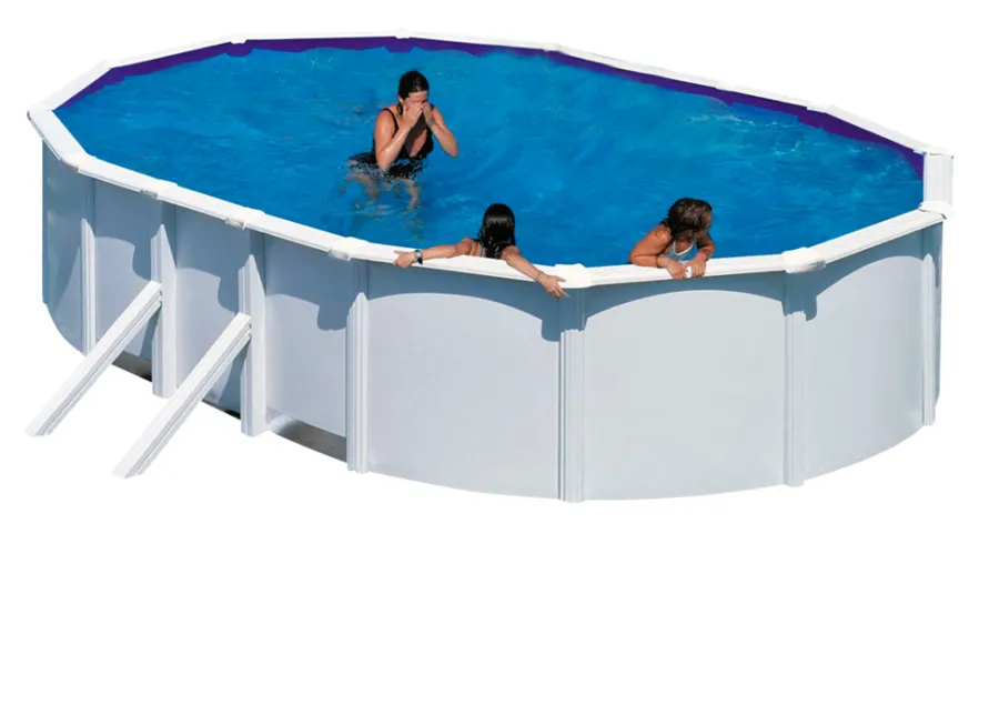 Swim & Fun Pools|Gre poolpakke oval 25323 liter - Hvid