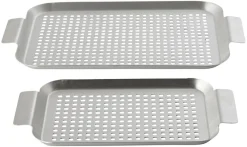 Grillexpert® Grilltilbehør|Grillfade 2 stk. medium og stor -