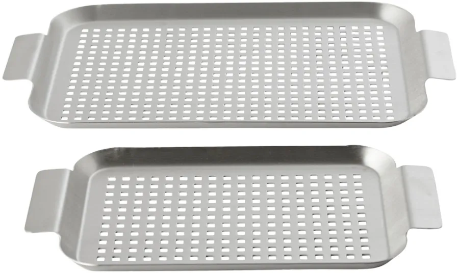 Grillexpert® Grilltilbehør|Grillfade 2 stk. medium og stor -
