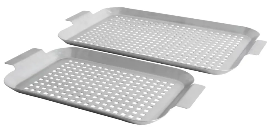 Grillexpert® Grilltilbehør|Grillfade 2 stk. medium og stor -