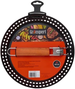 Grillexpert® Grilltilbehør|Grillpande 30,5 cm m/aftageligt håndtag -
