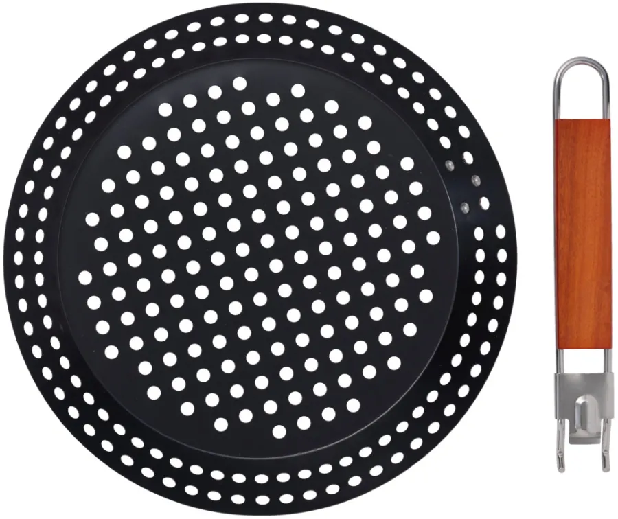 Grillexpert® Grilltilbehør|Grillpande 30,5 cm m/aftageligt håndtag -