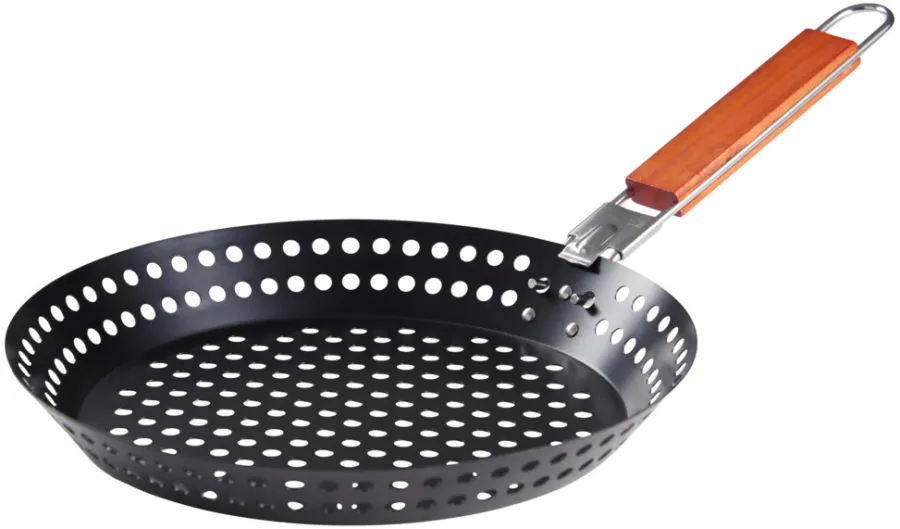Grillexpert® Grilltilbehør|Grillpande 30,5 cm m/aftageligt håndtag -