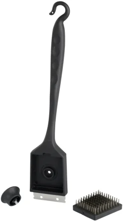 Grillexpert® Grilltilbehør|Grillrensebørste 2-i-1 med krog -