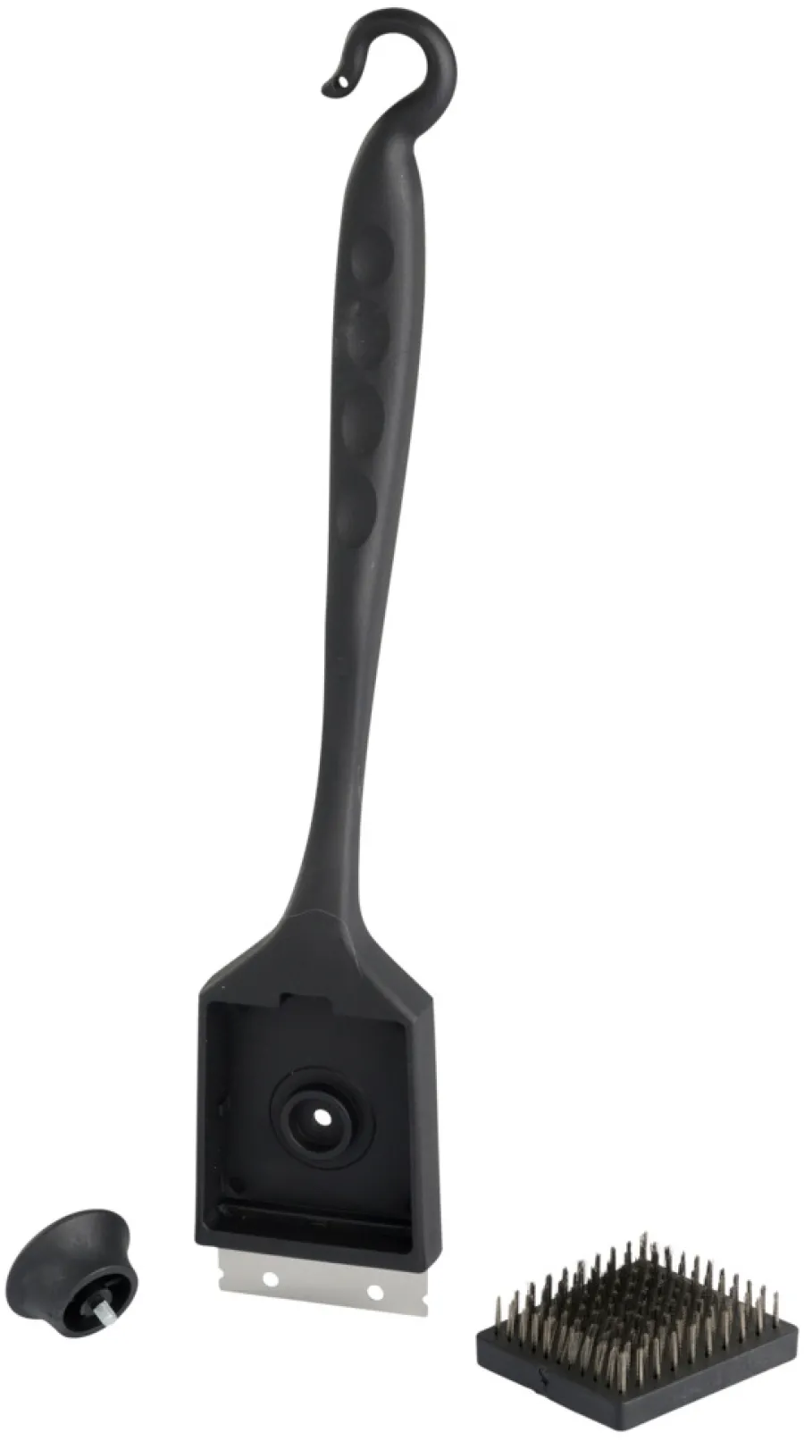 Grillexpert® Grilltilbehør|Grillrensebørste 2-i-1 med krog -