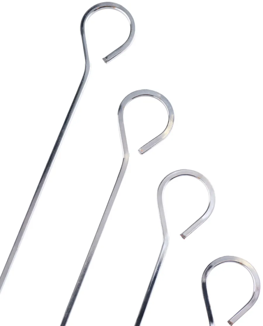 Grillexpert® Grilltilbehør|Grillspyd rustfrit stål 8 stk. -