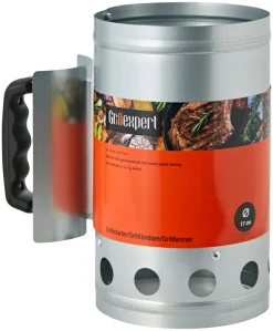 Grillexpert® Grilltilbehør|Grillstarter i zinkgalvaniseret stål