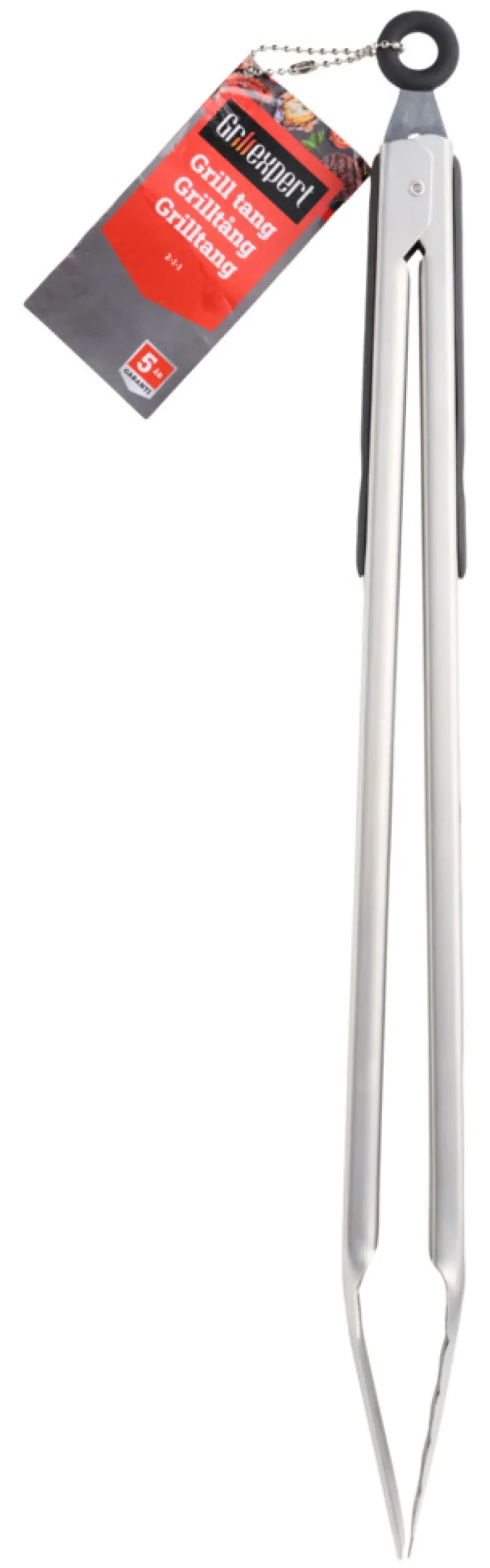 Grillexpert® Grilltilbehør|Grilltang 2-i-1 43,5 cm -
