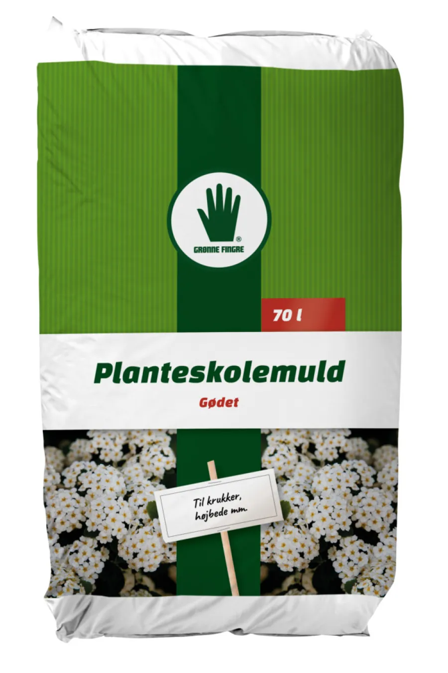 Grønne Fingre® Jord|planteskolejord 70 liter