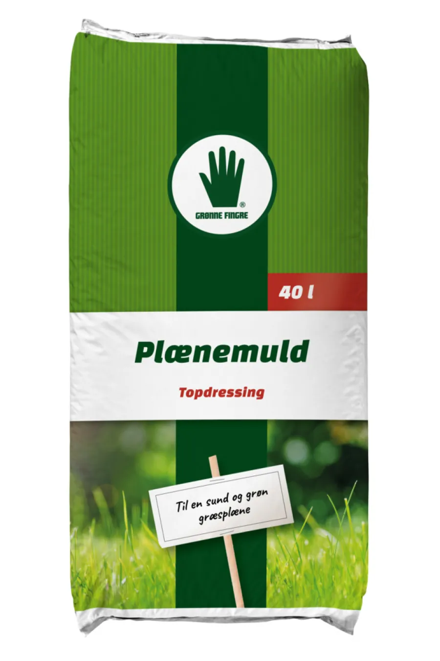 Grønne Fingre® Gødning|Jord|plænemuld/topdressing 40 liter