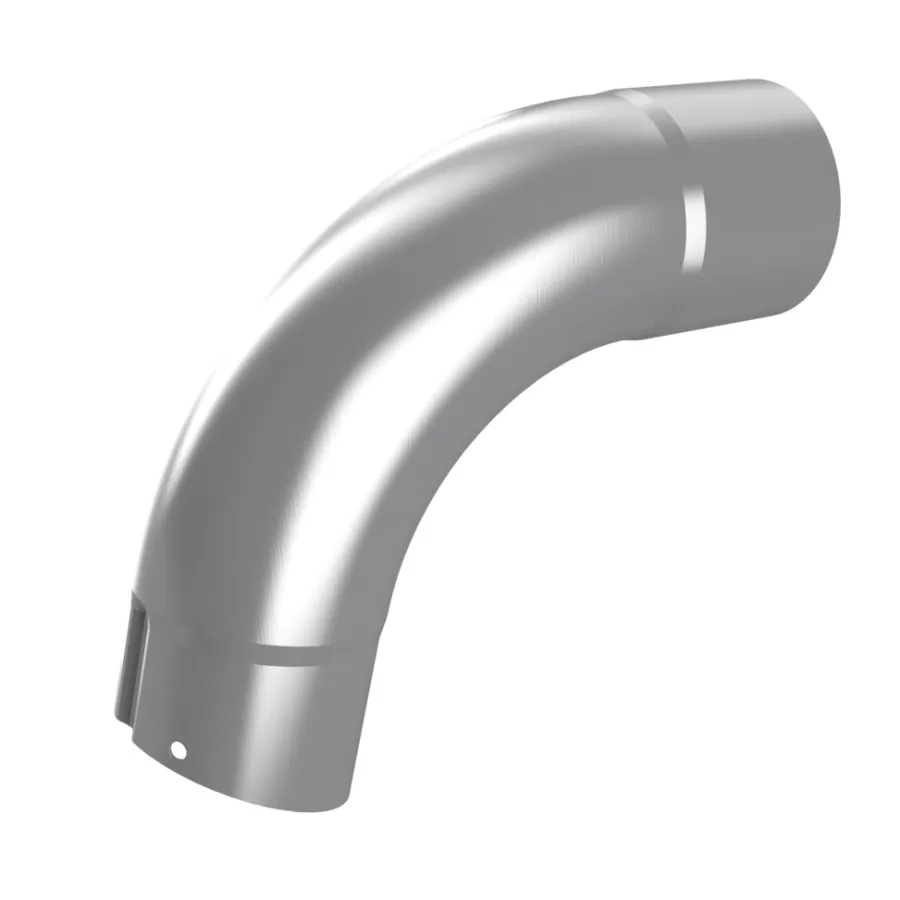 Grøvik Tagrender|bøjning 75 gr. T125 aluminium