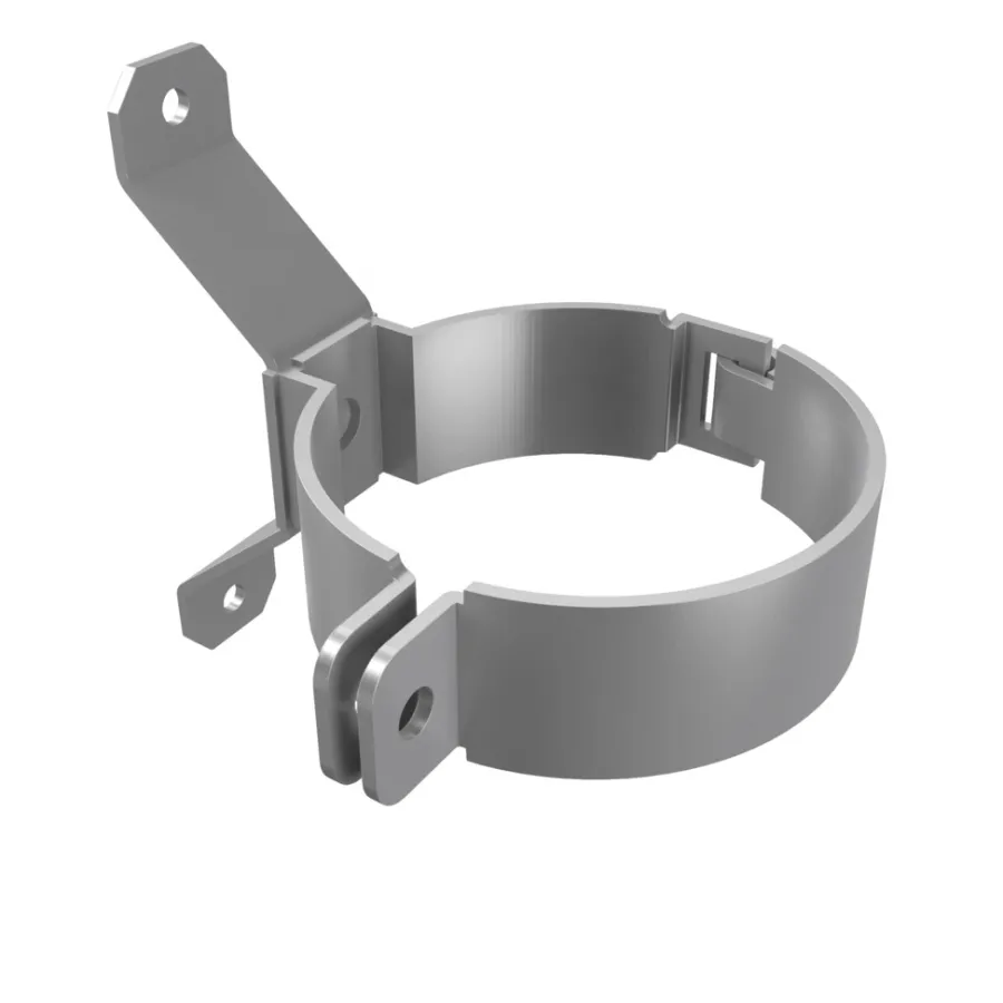 Grøvik Tagrender|N70 rørholder aluminium 2-pk.