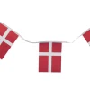 Gamle Danmark Pynt & Festudstyr|Guirlande m/20 stk. papirflag