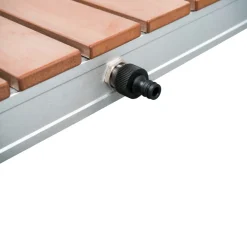 Udendørsbrusere|Gulvbruser komposit/aluminium