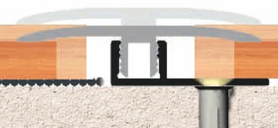 Profillister|Gulvprofil basis alu 6–10 mm, 900 mm