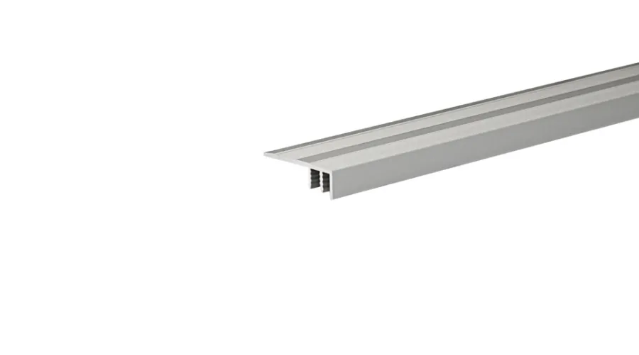 Profillister|Gulvprofil til trin alu folieret 2 x 30 x 1800 mm