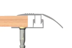 Profillister|Gulvprofil top alu folieret 2 x 40 x 900 mm