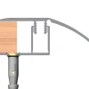 Profillister|Gulvprofil top alu folieret 2 x 52 x 1800 mm