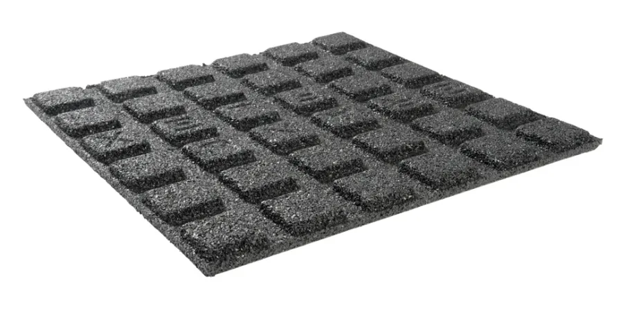 Poolcovers, Liners & Underlag|Arbejdsborde & Reoler|Gummiflise 40 x 40 x 2,5 cm