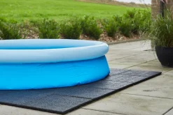 Poolcovers, Liners & Underlag|Arbejdsborde & Reoler|Gummiflise 40 x 40 x 2,5 cm
