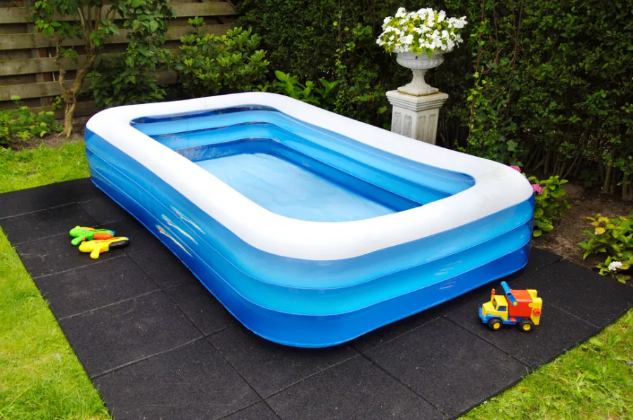 Poolcovers, Liners & Underlag|Arbejdsborde & Reoler|Gummiflise 40 x 40 x 2,5 cm