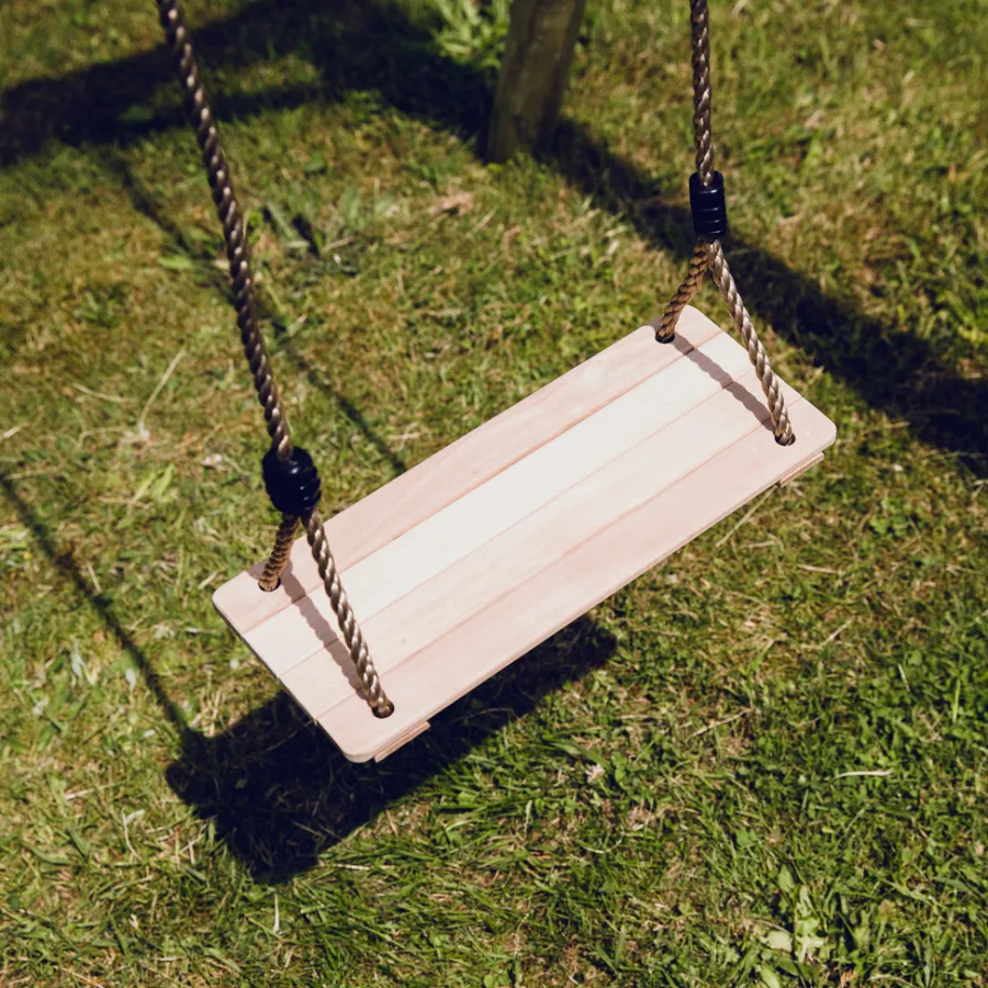 Nordic Play Gynger|Gyngesæde træ m/reb 40 cm -