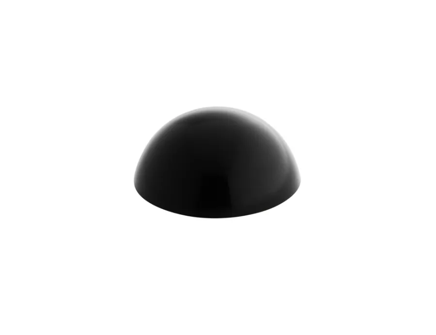 Habo Dørstoppere|dørstopper plast 25 x Ø55 mm Sort