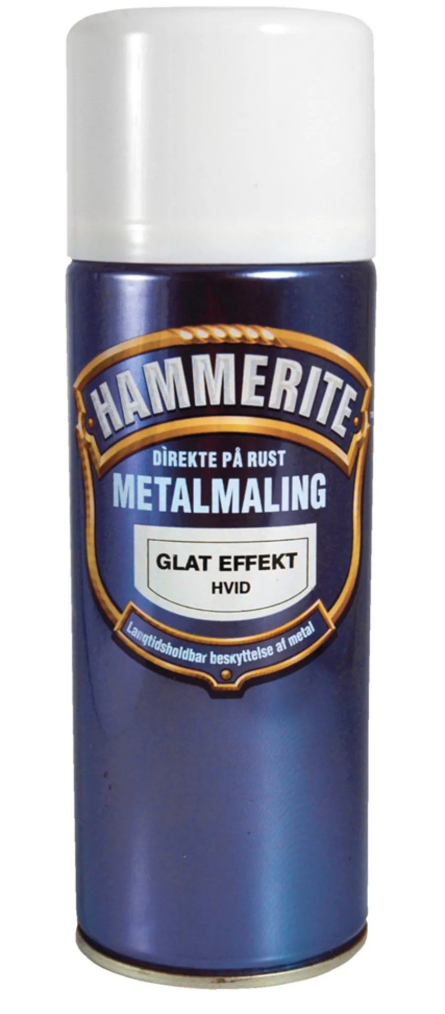 Hammerite Spraymaling|metalmaling hvid glat 400 ml
