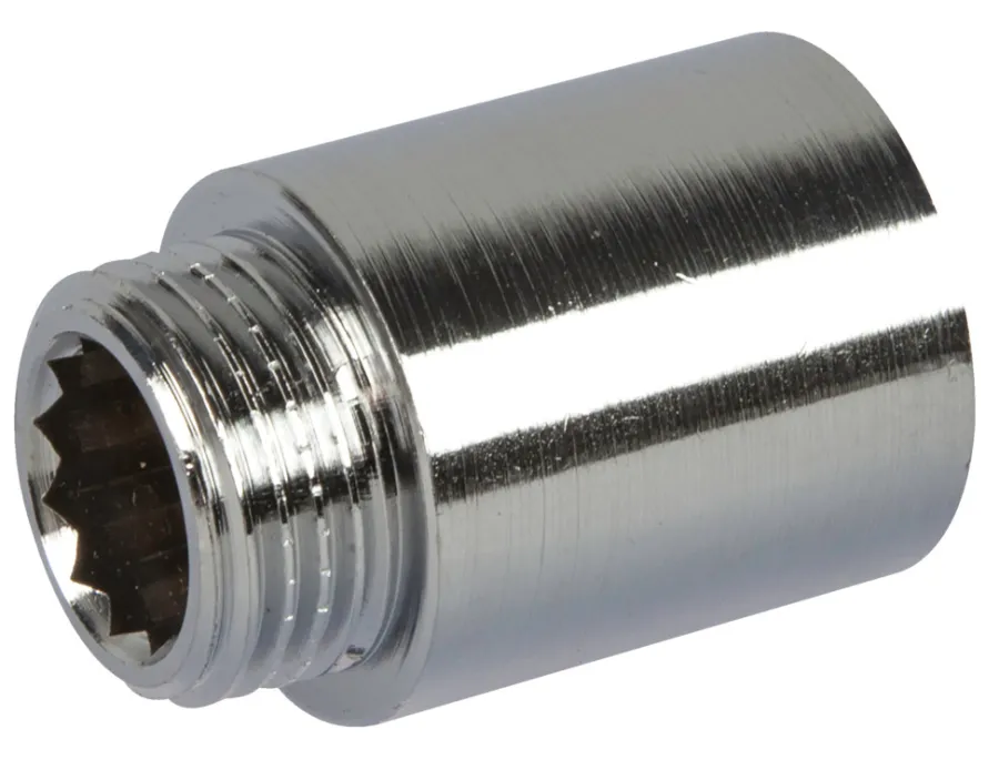 Vvs-Artikler|Haneforlænger 1/2" x 30 mm krom