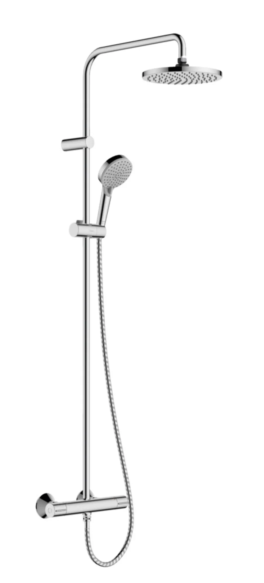 hansgrohe Blandingsbatterier Til Bad Og Brus|Vernis Blend Showerpipe 200 Ecosmart m/termostat