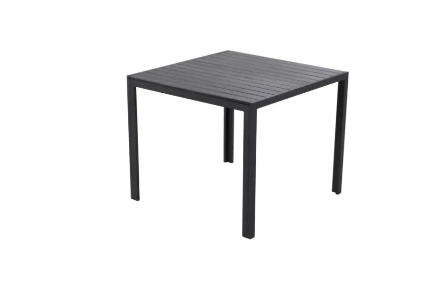 Sunlife® Sæsonafslutning|Haveborde|Havebord Havanna 90x90 cm i aluminium og nonwood -