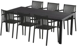 Sunlife® Sæsonafslutning|Haveborde|Havebord Havanna 205 x 90 cm i aluminium og nonwood -