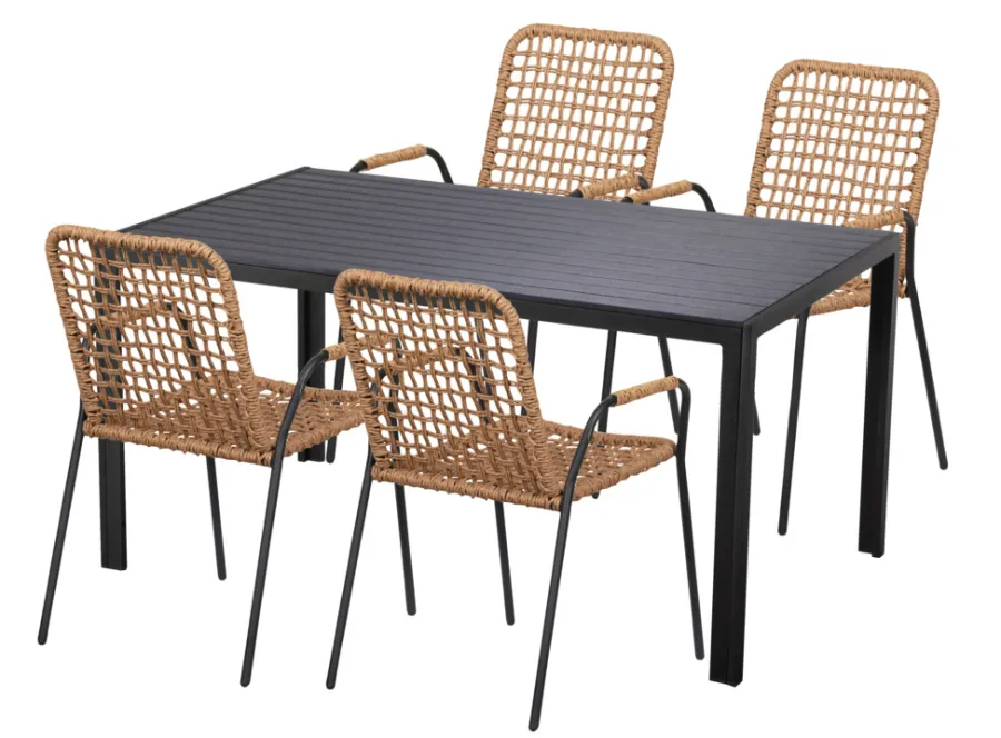 Sunlife® Sæsonafslutning|Haveborde|Havebord Havanna 150 x 90 cm i aluminium og nonwood -