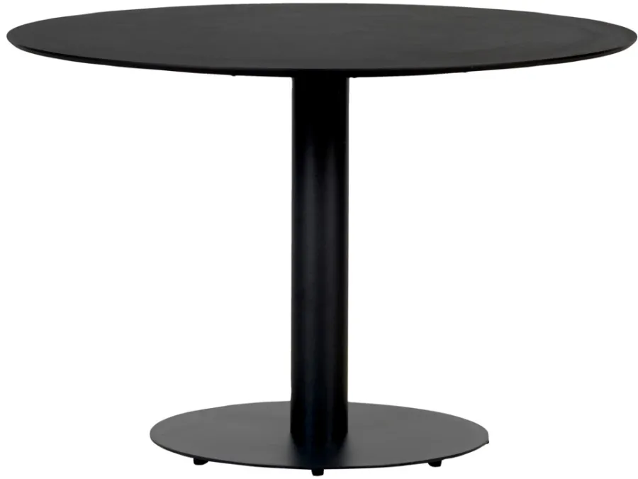Envy Haveborde|Havebord Slate Ø110 cm - Sort/skiferlook