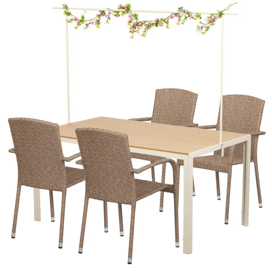 Sunlife® Sæsonafslutning|Haveborde|Havebord Vermont 150 x 90 cm -