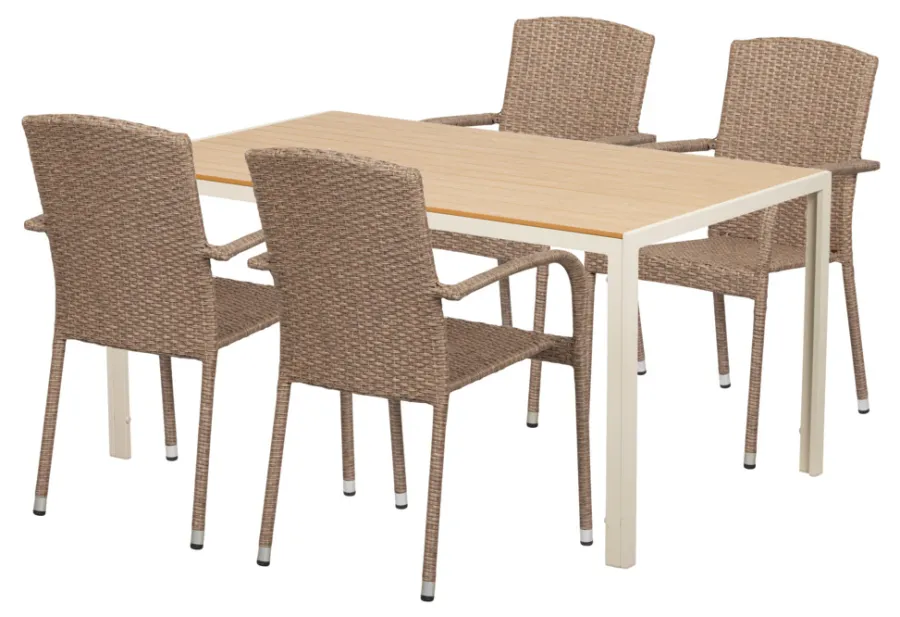 Sunlife® Sæsonafslutning|Haveborde|Havebord Vermont 150 x 90 cm -