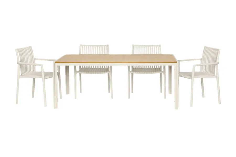 Sunlife® Sæsonafslutning|Haveborde|Havebord Vermont 205 x 90 cm -