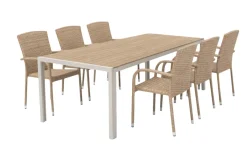 Sunlife® Sæsonafslutning|Haveborde|Havebord Vermont 205 x 90 cm -