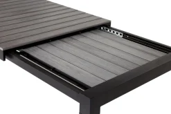 Outfit Haveborde|Havebord 205/275 x 100 cm alu/nonwood - Sort/grey oak