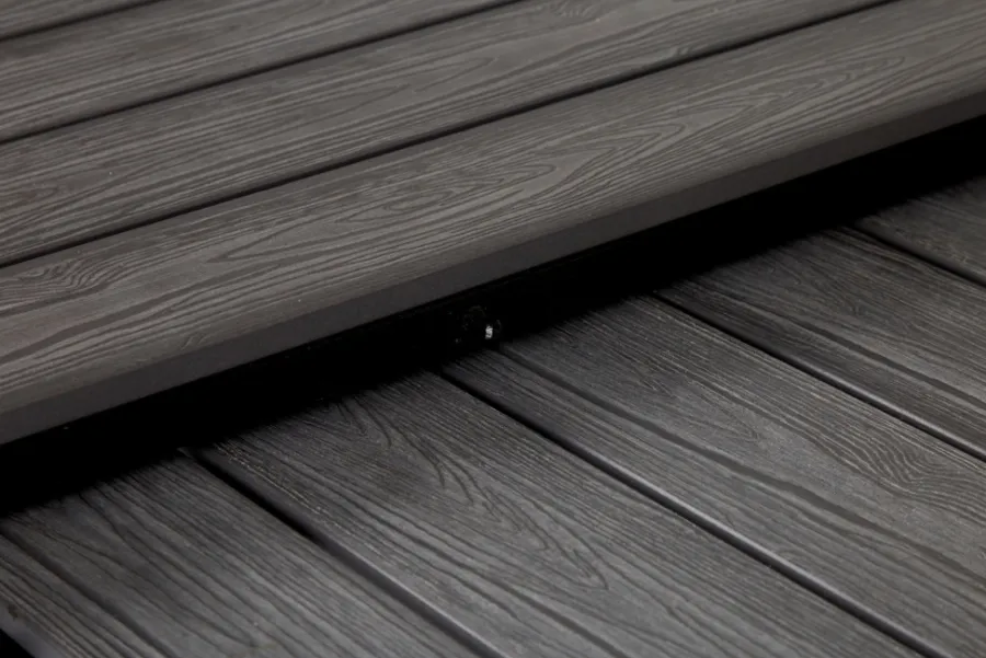 Outfit Haveborde|Havebord 205/275 x 100 cm alu/nonwood - Sort/grey oak