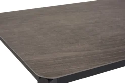 Haveborde|Havebord 205 x 104 cm i Grey Stone Look Sort