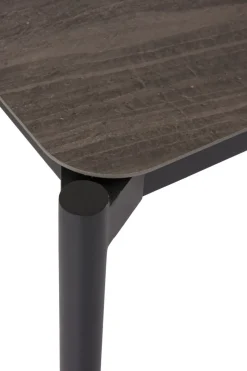 Haveborde|Havebord 205 x 104 cm i Grey Stone Look Sort