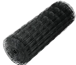 Garden® Trådhegn|Havehegn 90 cm x 20 meter - sort