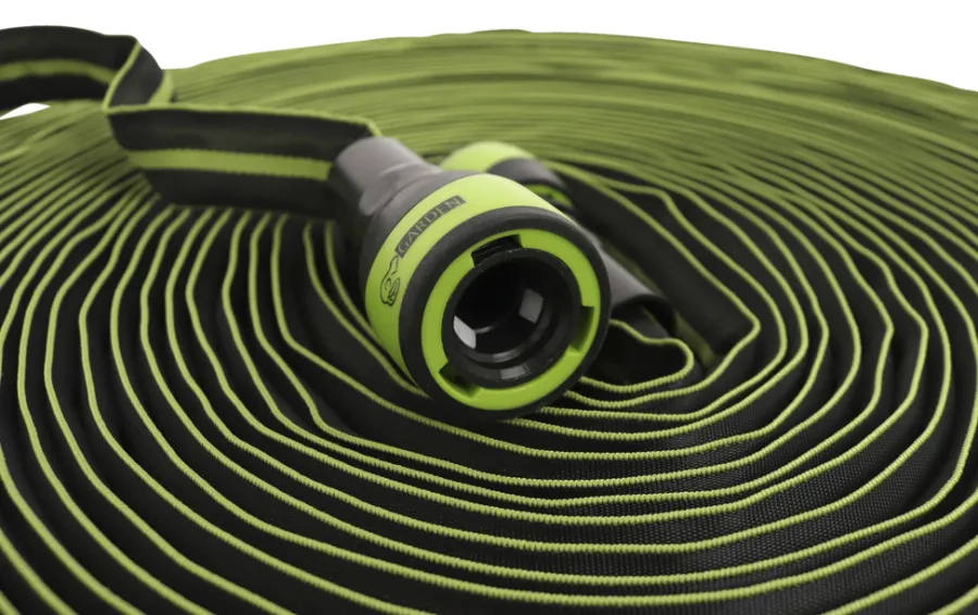Garden® Haveslanger & Tilbehør|Haveslange Fiber Jack m/2 koblinger 30 meter - Garden