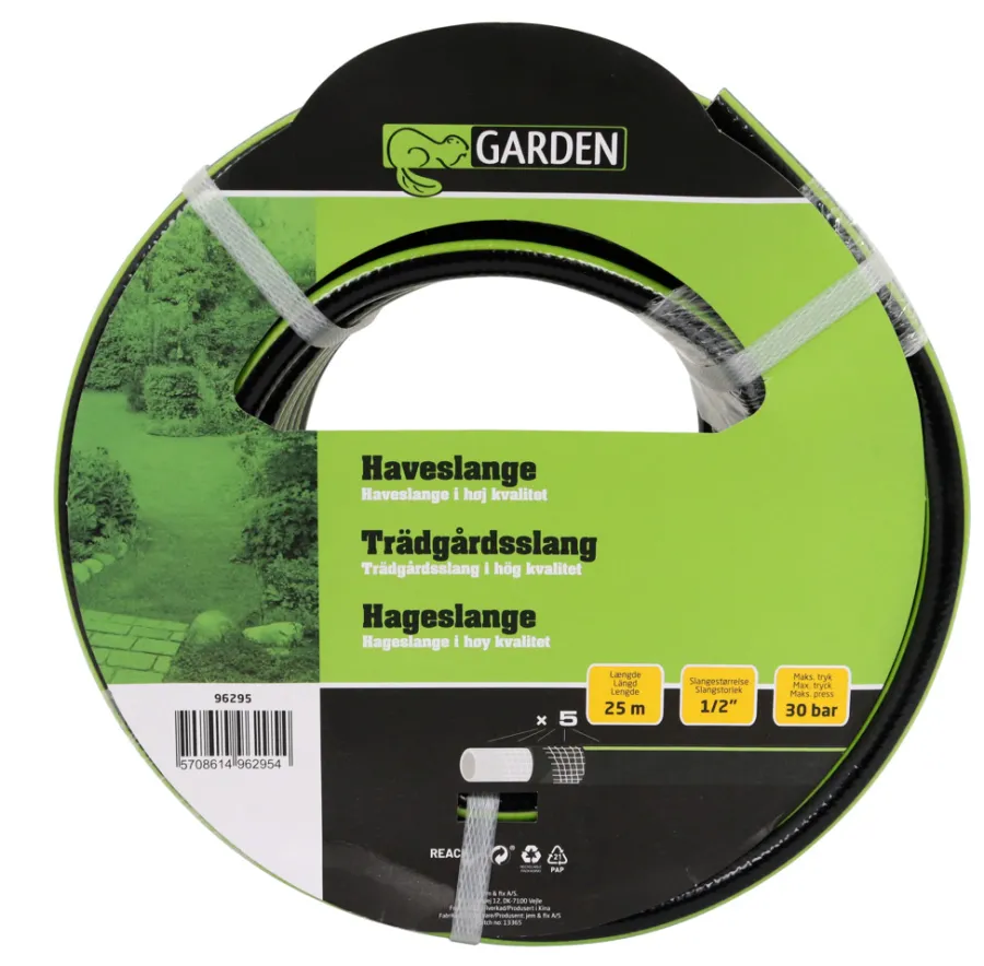 Garden® Haveslanger & Tilbehør|Haveslange 5-lags 25 meter -
