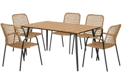 Sunlife® Sæsonafslutning|Havestole|Havestol Madison - Sort/natur