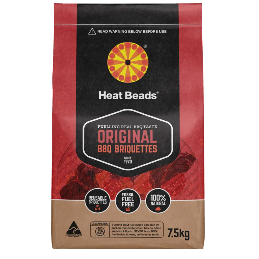 Heat Beads Kulgrill & Briketter|grillbriketter 7,5 kg