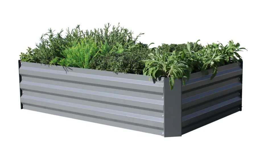 Gardenlife Land Planteborde & Højbede|Højbed Easy M galvaniseret 120 x 80 cm